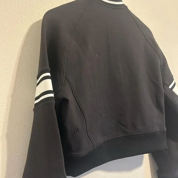 lululemon athletica Black Varsity Jacket S - Picture 6 of 7